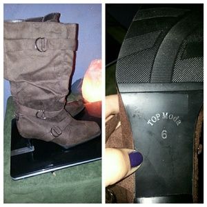 Size 6 low hill boots